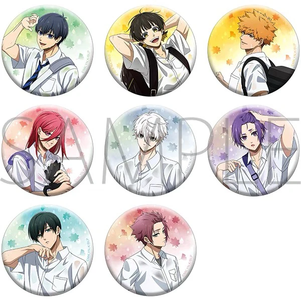 日谷蓝锁秋雨系列蓝色监狱吧唧盲袋徽章（拆盒/袋）