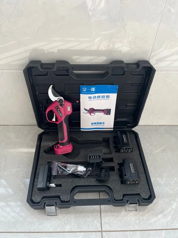 宗一郎3.5公分锂电果树修枝剪