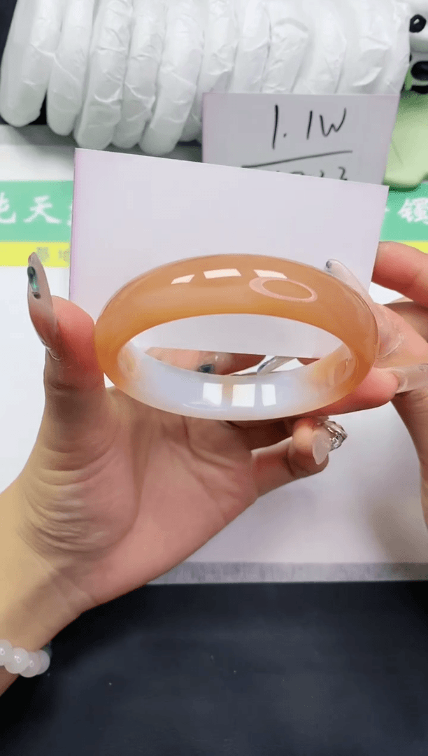 【闪购商品】石英质玉手镯未镶嵌多样性发一M171-59+