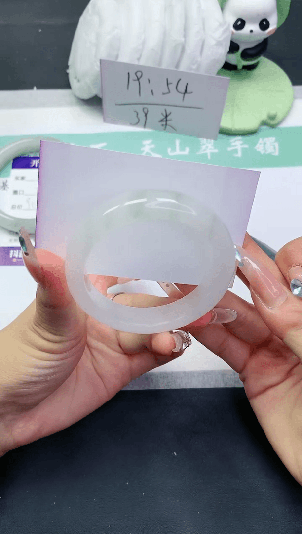 【闪购商品】石英质玉手镯未镶嵌多样性发一T462-54+