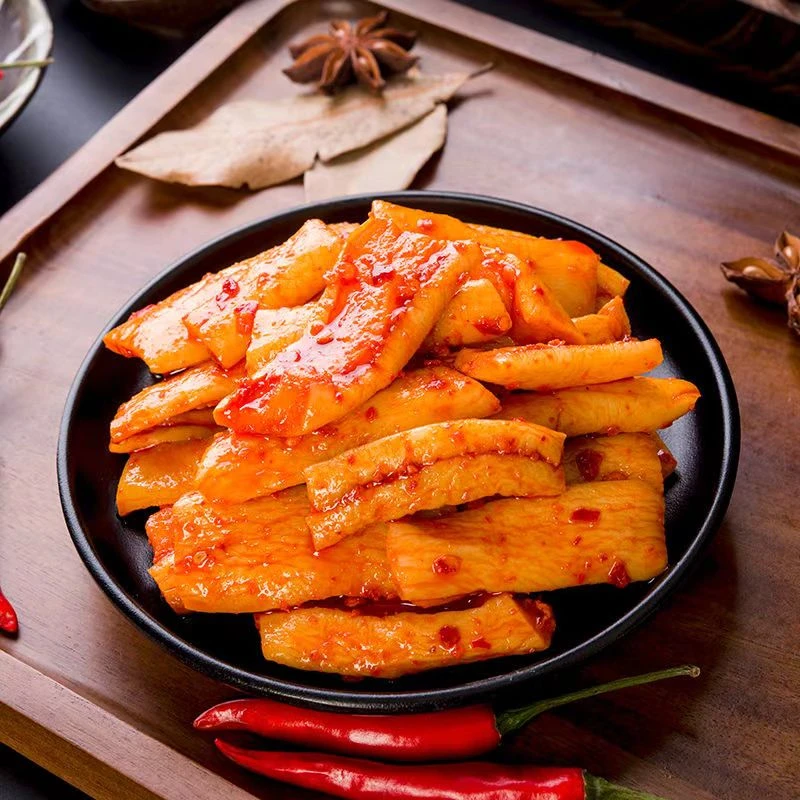 脆爽萝卜条噶嘣脆湖南特色