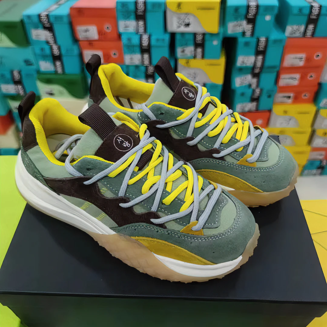 1072休闲跑步鞋时尚舒适低帮透气百搭运动潮鞋潮流夏季拼色跑鞋