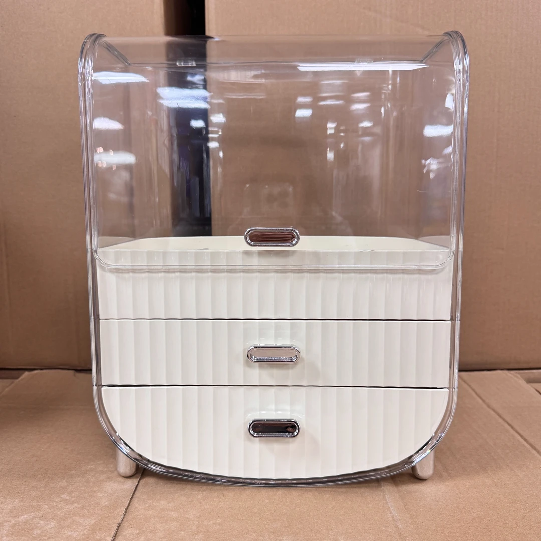 化妆箱 轻奢透明大容量欧式