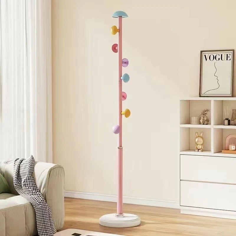 衣架可爱落地粉色客厅家用创意简约卡通