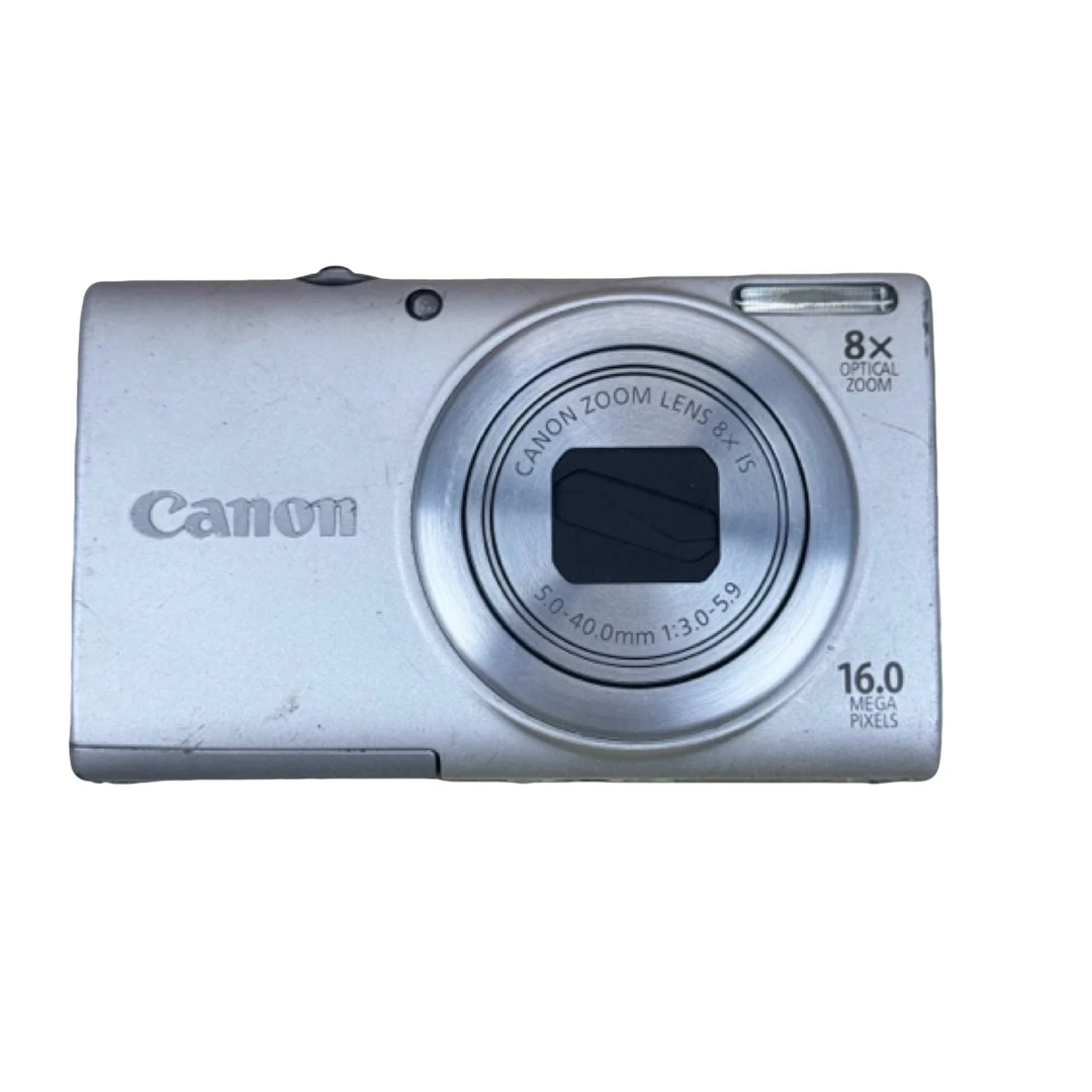 9新 Canon/佳能 a4000 银色 划痕明显 高清ccd数码相机