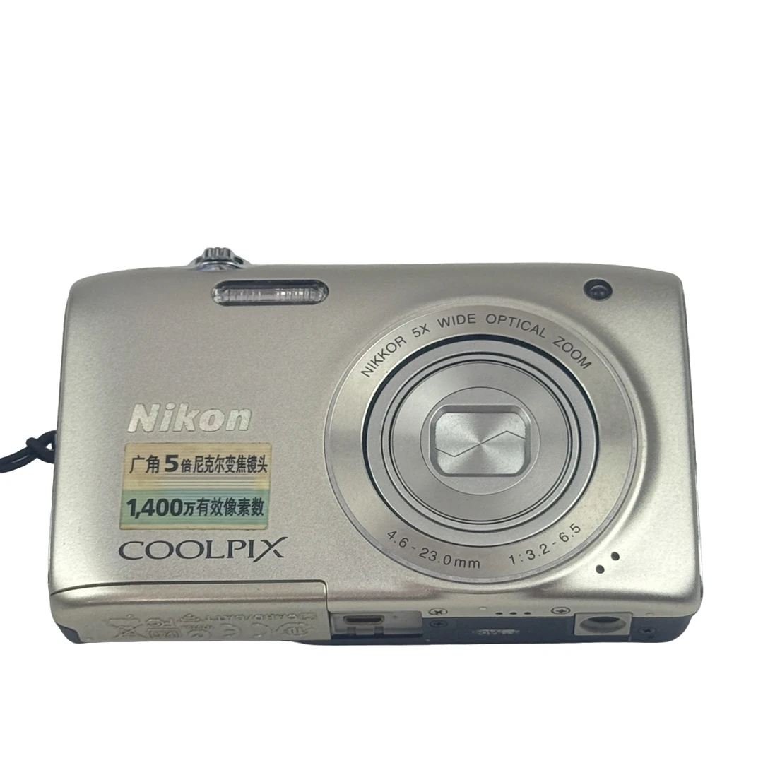 9新 Nikon/尼康 s3100 香槟金 箱说齐全高清ccd数码相机