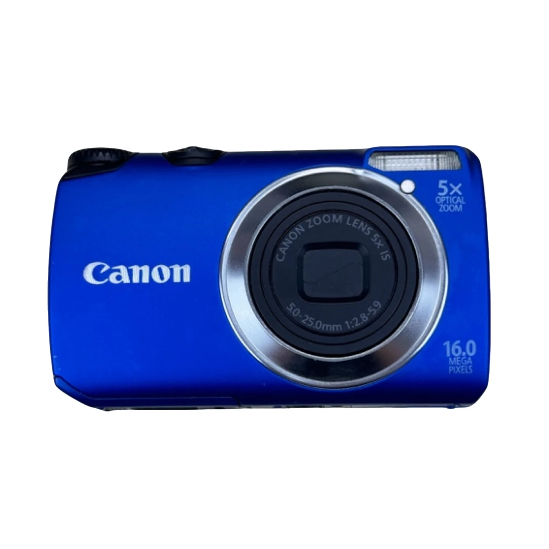 9新 Canon/佳能 a3300 蓝色高清 偏冷色调ccd数码相机便携学生