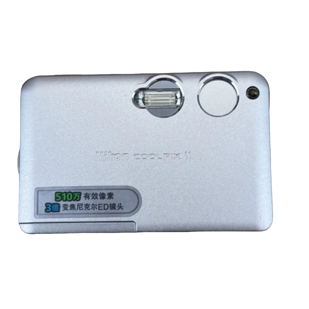 9新 Nikon/尼康 s1 银色 复古ccd数码相机 学生便携 冷白色调