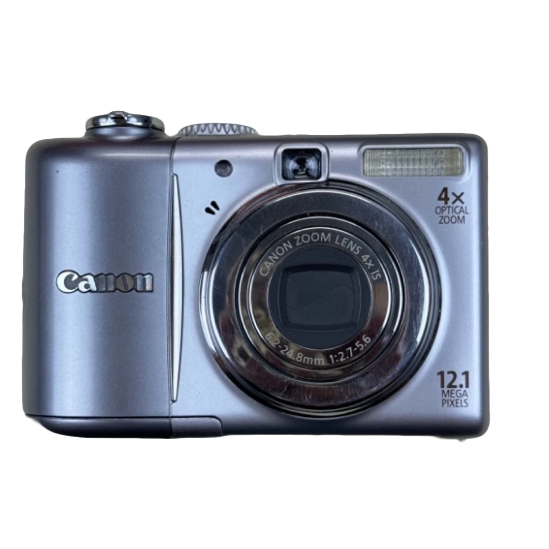 9新 Canon/佳能 a1100 银色 日版无中文 复古ccd数码相机五号电池