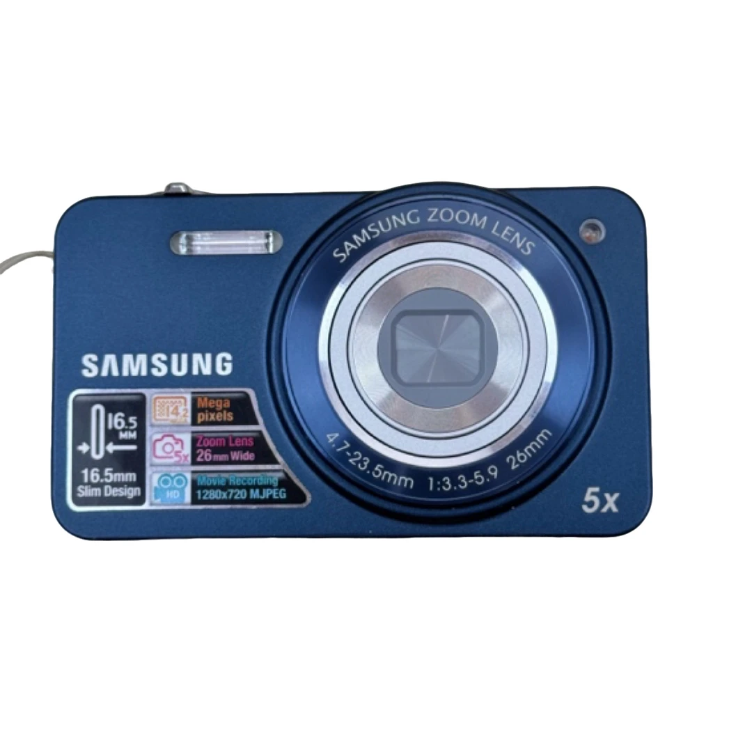 9新 Samsung/三星 st90 蓝色 屏有膜高清ccd数码相机 学生便携式