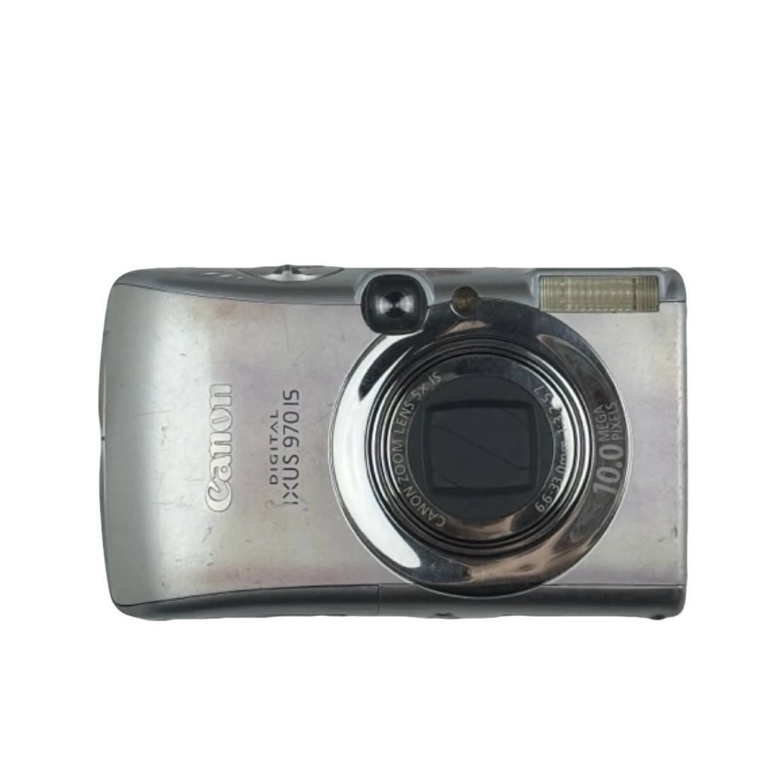 9新 Canon/佳能 ixus970银色 成色一般 屏有膜复古ccd数码相机