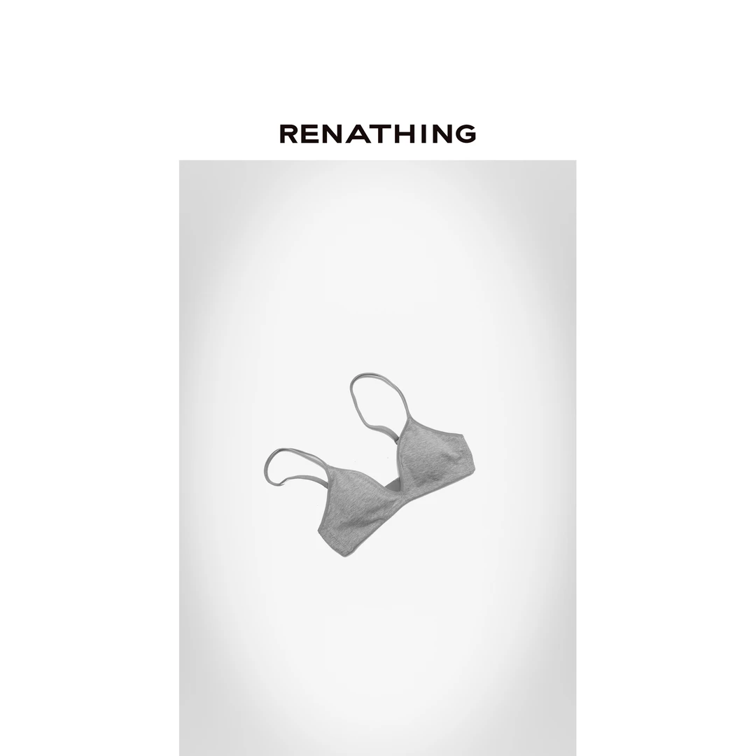 【RENATHING】舒适纯色双肩带文胸
