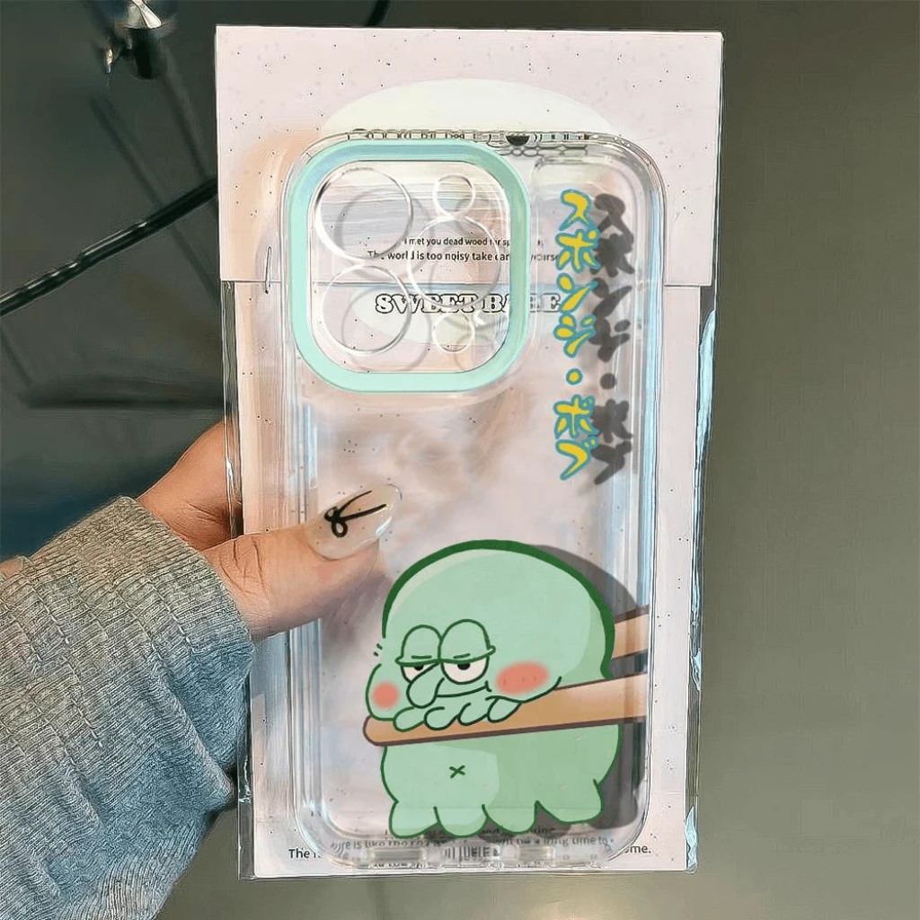 章鱼哥TK适用iphone15promax手机壳苹果13/14/12小米vivo华为oppo