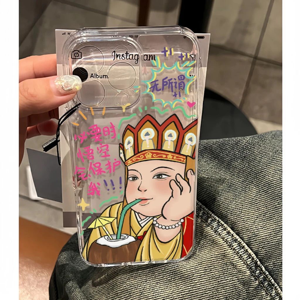 悟空保护适用iphone15promax手机壳苹果13/14/12小米vivo华为oppo