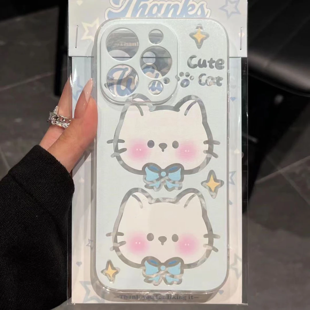 礼宾猫咪适用iphone15promax手机壳苹果13/14/12小米vivo华为oppo