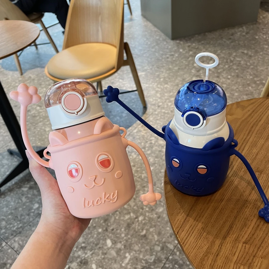 摇摇手保温杯500毫升