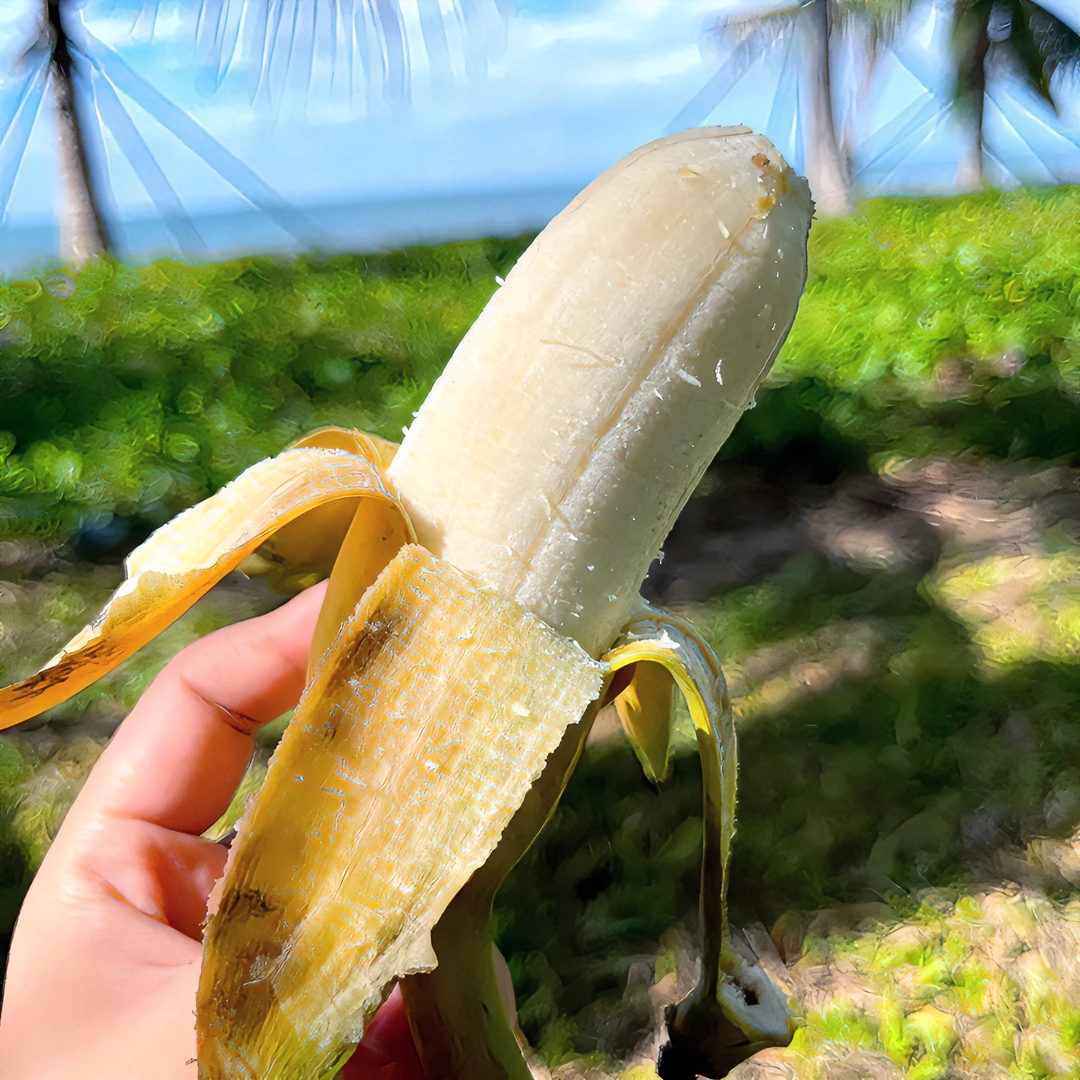 海南丑蕉五指山自然完熟采摘软糯香甜4斤很丑介意慎拍越丑越好吃