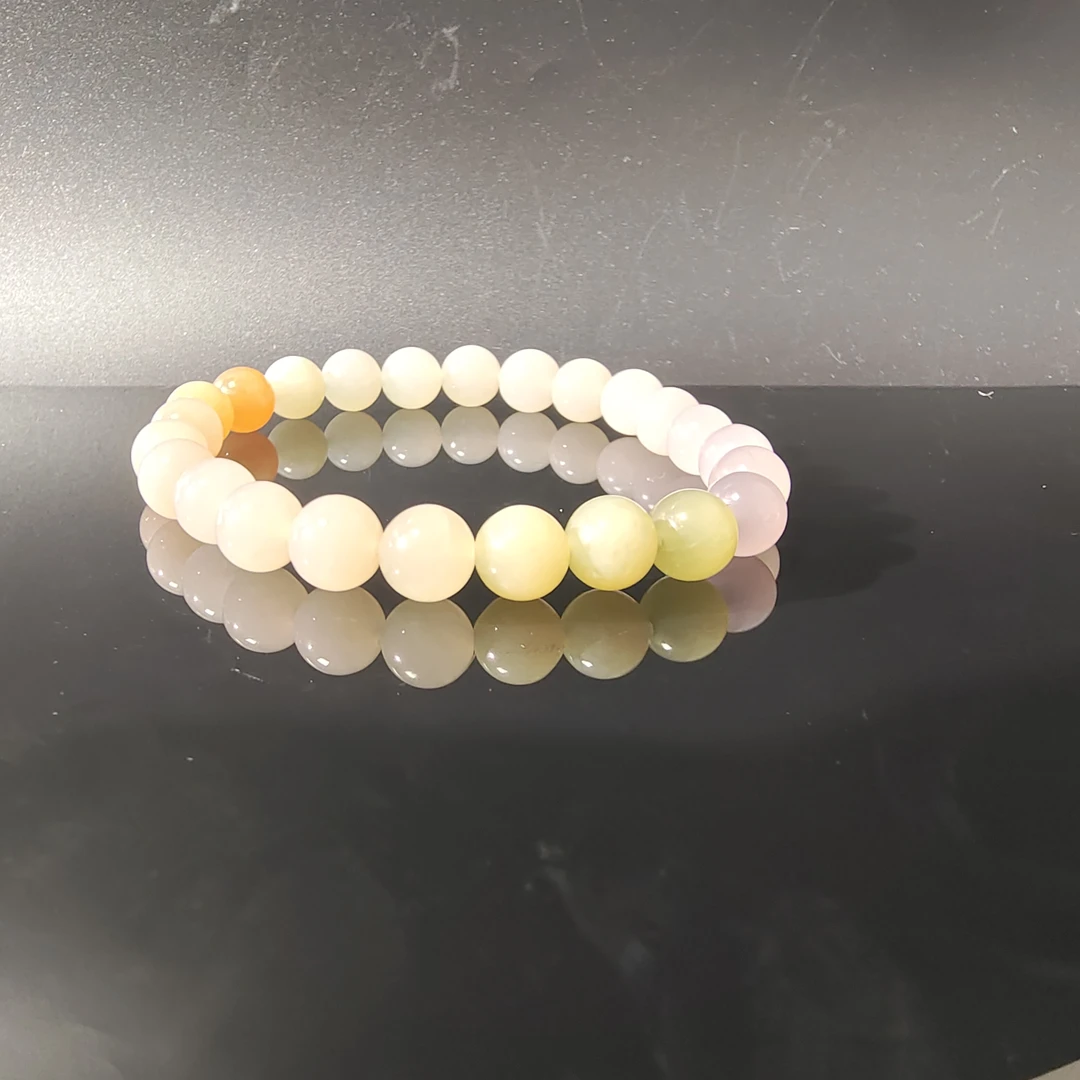 和田玉多宝手串卡8mmKTAC600