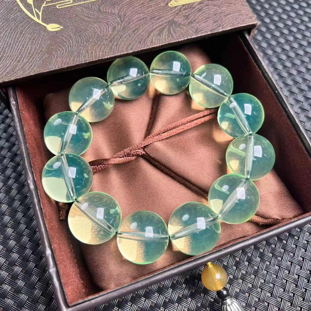 【正品补贴】多米尼加灵草珀手串20MM大尺寸收藏级精美手链