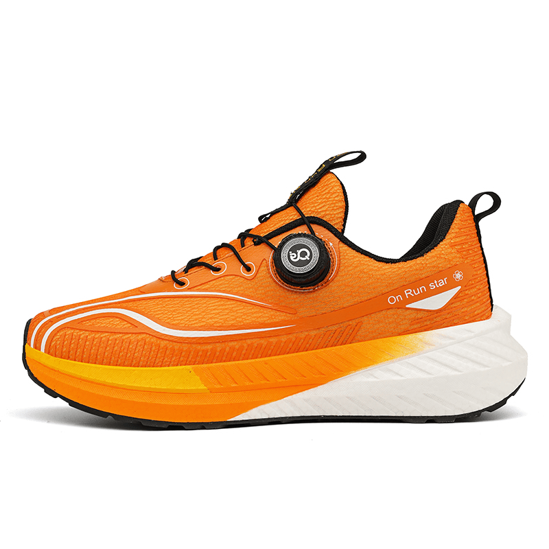 【太古专属】透气舒适减震缓冲情侣纽扣运动跑步鞋夏季高弹