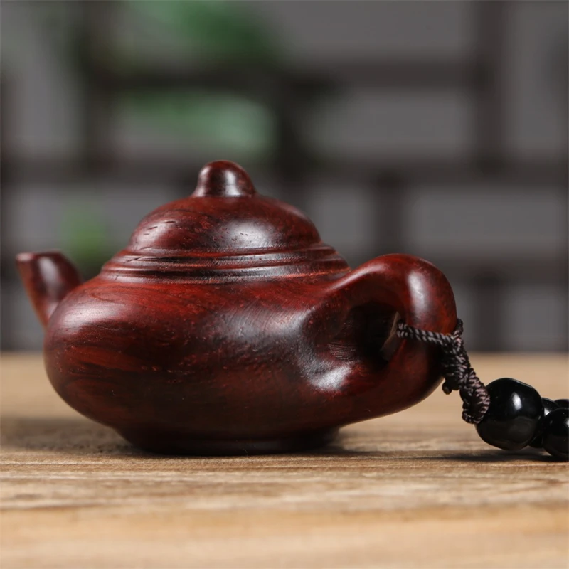 【雅菲宠粉】小叶紫檀小巧手把件男士檀香木随身把玩手感麻将挂件女