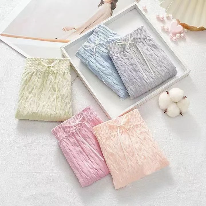 女士中高腰蝴蝶结打底裤【7条装】