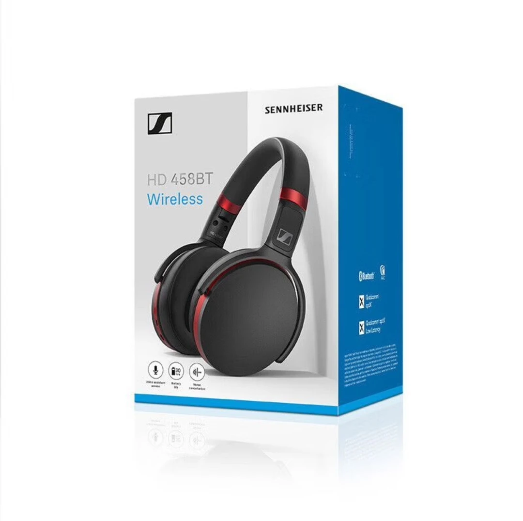 99新 SENNHEISER/森海塞尔 HD458BT 蓝牙降噪无线音乐游戏耳机