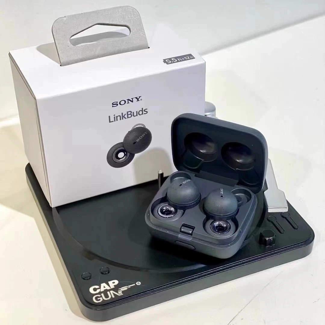 99新 Sony/索尼 LinkBuds 真无线蓝牙耳机开放式舒适入耳IPX4防水