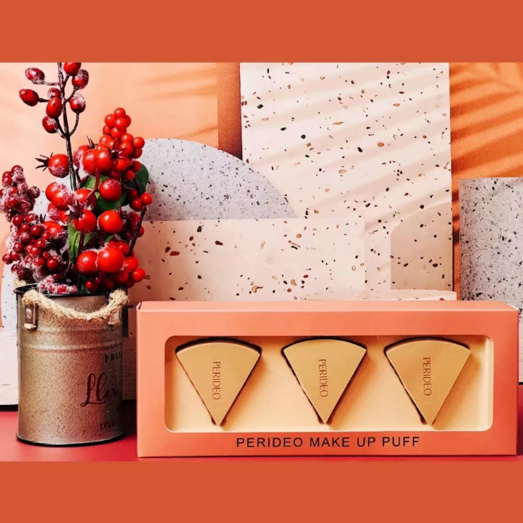 PERIDEO粉底粉扑腮红修容粉底可用