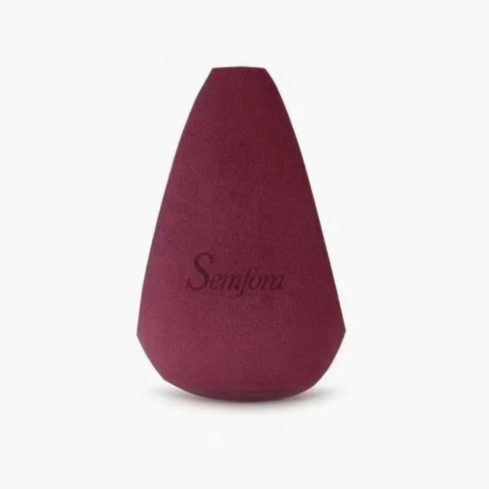 Semfora粉扑干湿两用服帖不易吃粉