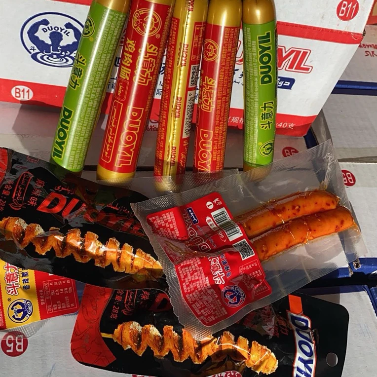 脆皮肠混合组合装9个