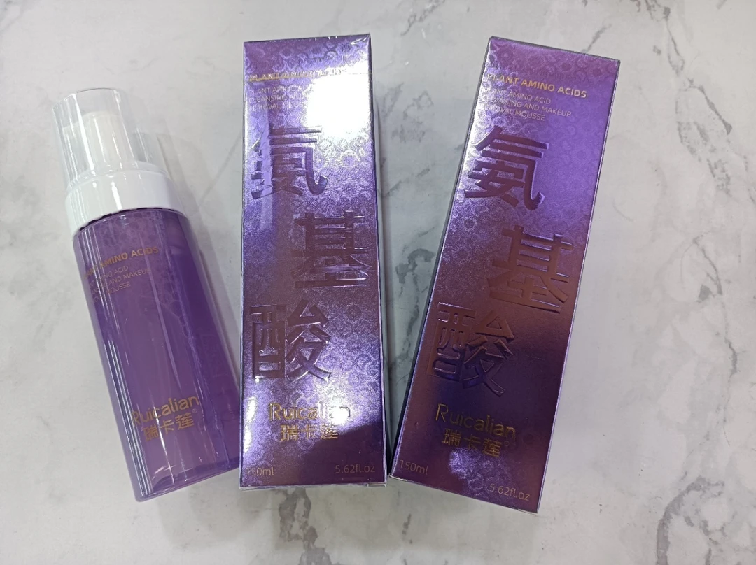 瑞卡莲植物氨基酸净颜卸妆洗面奶慕斯