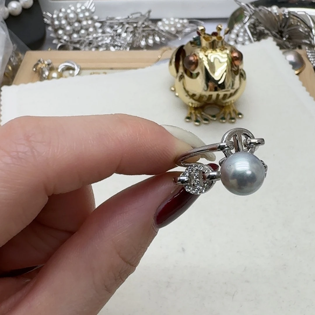 【闪购商品】海水珍珠戒指银S925镶嵌