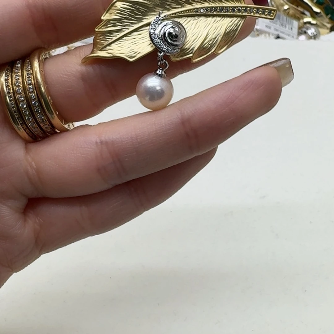 【闪购商品】海水珍珠胸饰未镶嵌