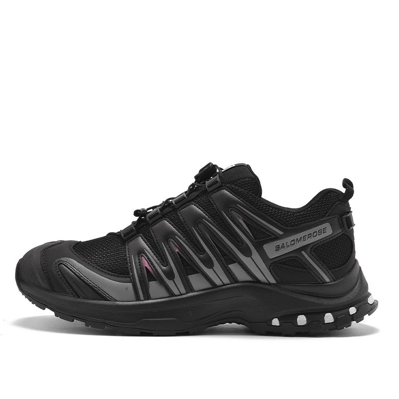 户外登山鞋男萨家同款XT-quets徒步防滑越野银色慢跑百搭运动鞋女