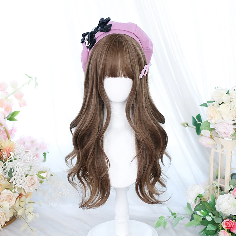 |大佬家|lolita假发全头套大卷长发-2069蜜茶网红ins二次元波浪卷