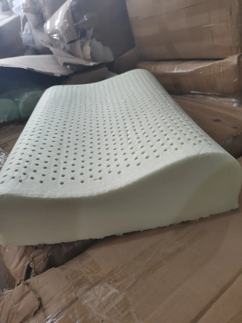 百货4213 绿色乳胶枕58*35*9