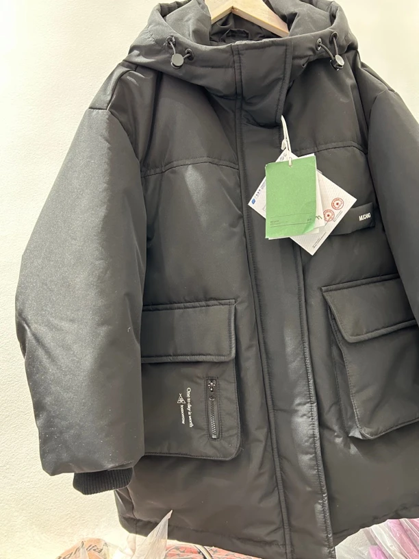 男孩大童羽绒服外套