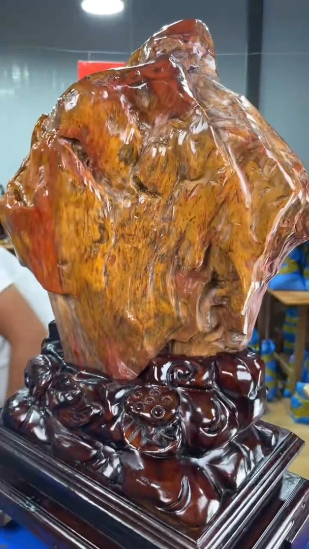 【闪购商品】硅化玉摆件未镶嵌87