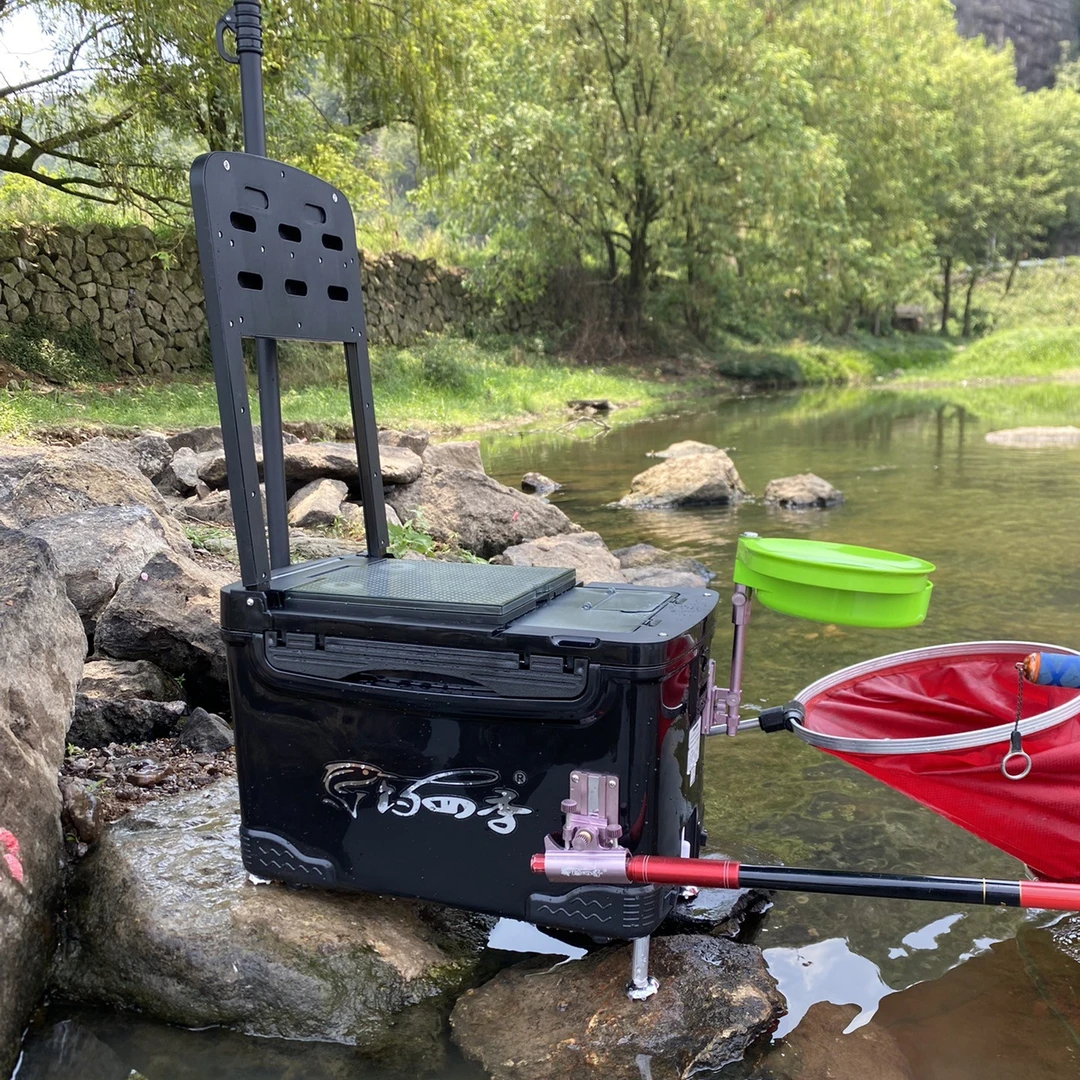 钓四季新款30L轻量版多功能钓箱