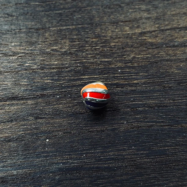 925银银制品 925银银制品 彩虹珠11-10-9mm配饰手工时尚