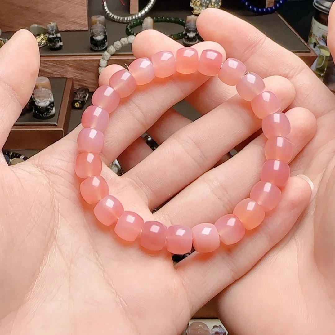 【闪购商品】玛瑙/玉髓手串未镶嵌老****.98