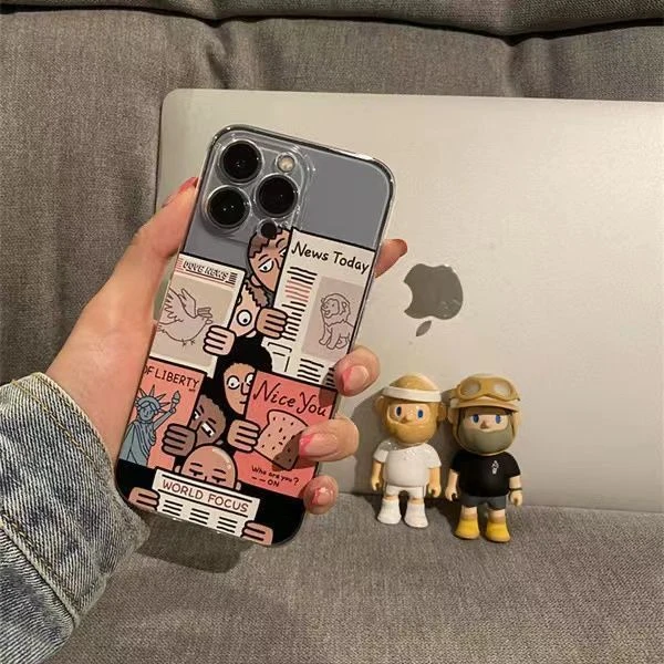 热心看客苹果xr手机壳13promax轻薄iPhone13/11pro/12/8p高级软壳