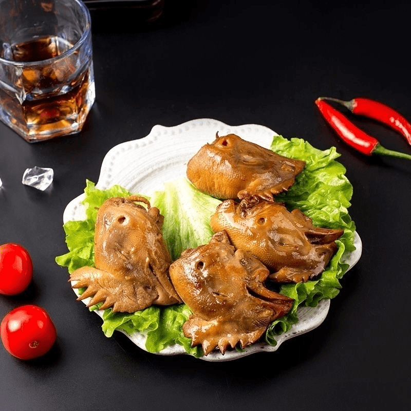 干锅香辣鸡头零食卤味小吃开袋即食真空办公室休闲追剧旅游必备