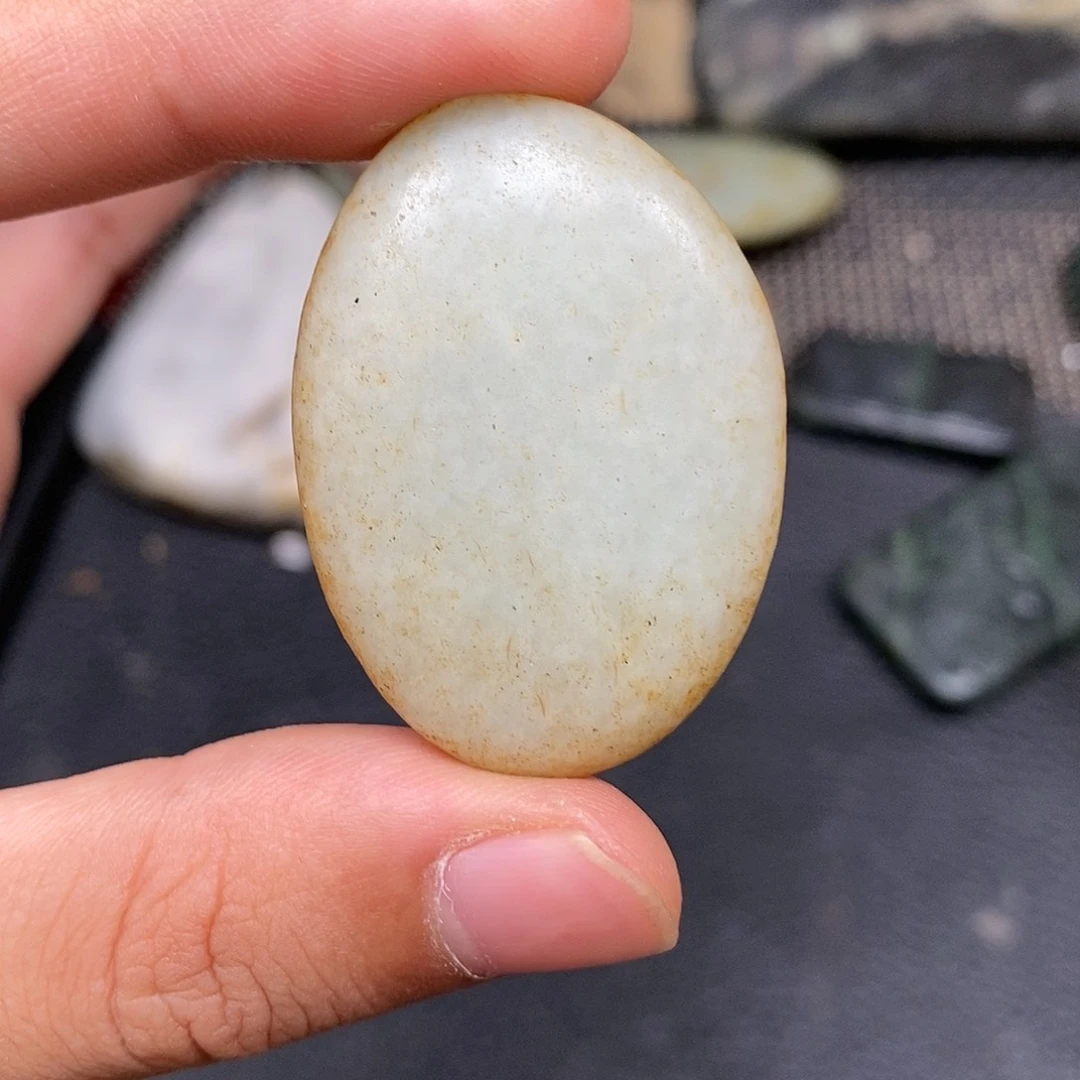 和田玉（糖玉）挂件未镶嵌