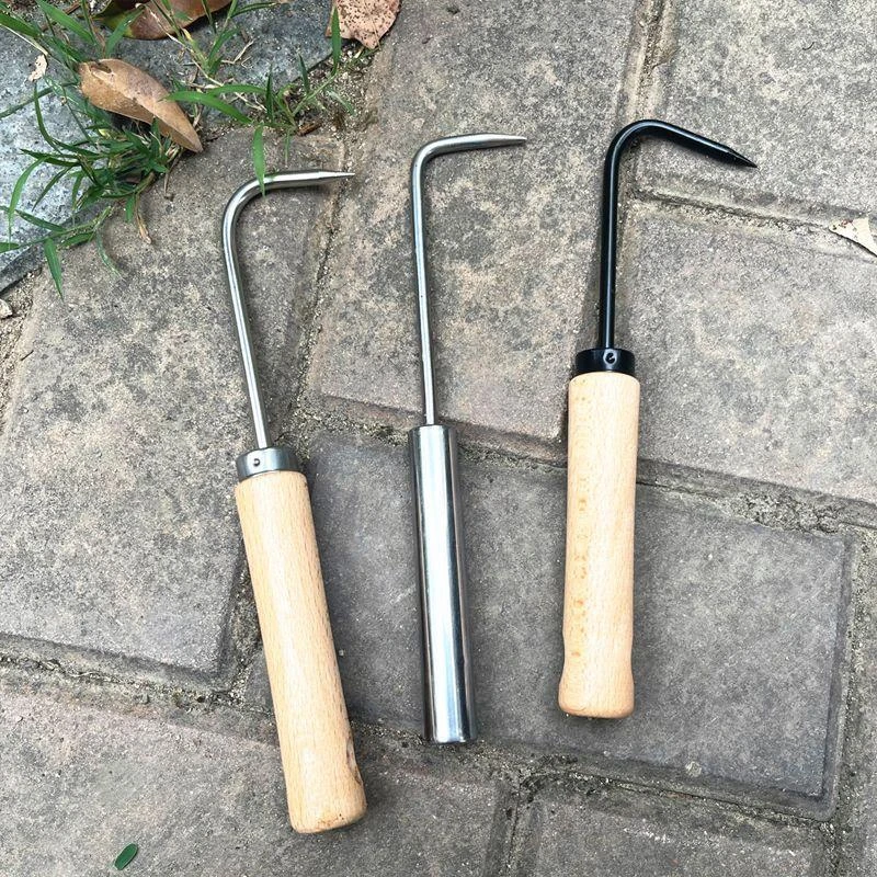 单爪根钩松土工具根勾园艺工具盆栽盆景养护换盆工具松土钩翻盆p