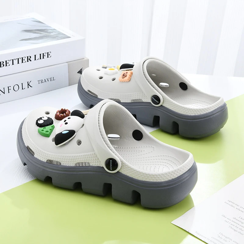 向往的生活同款洞洞鞋女2023夏季新款厚底踩屎感防滑时尚沙滩凉拖