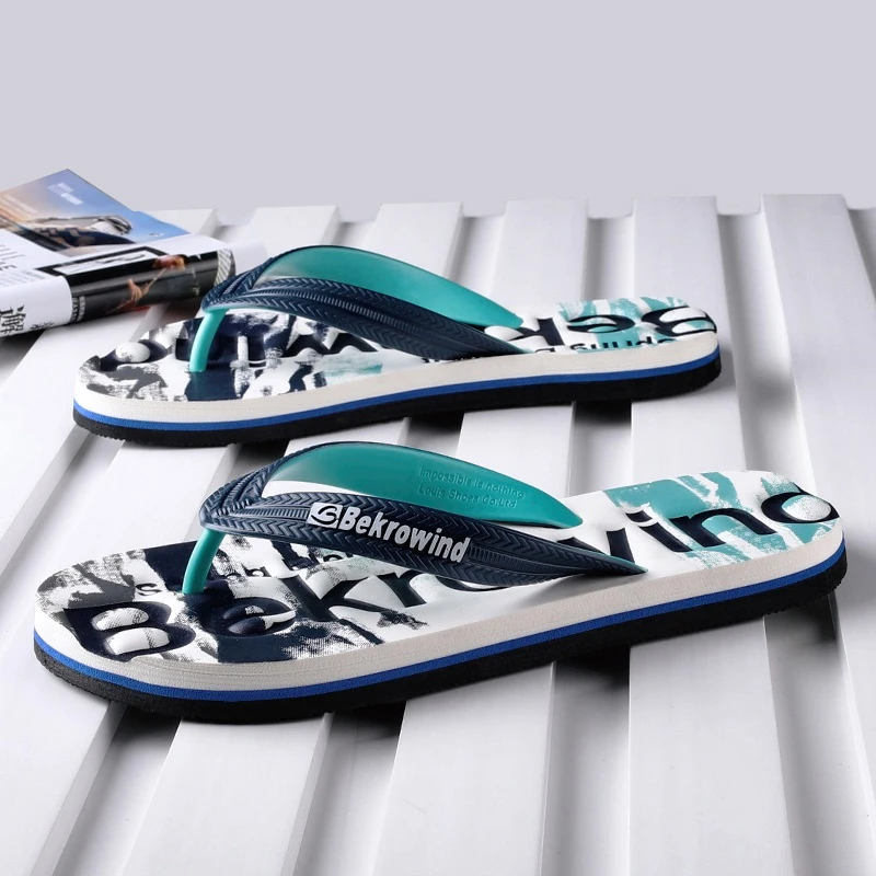 2024新款拖鞋男夏防滑人字拖男士沙滩鞋潮流个性韩版户外夹脚凉拖