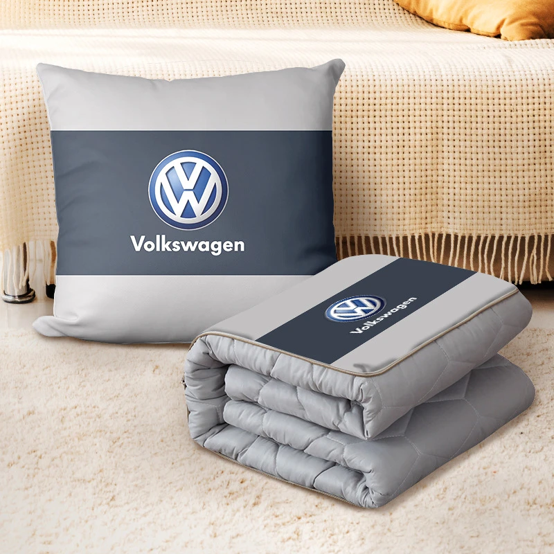 汽车抱枕被子两用车载车用车内车上后排加厚空调被睡觉腰靠垫靠枕