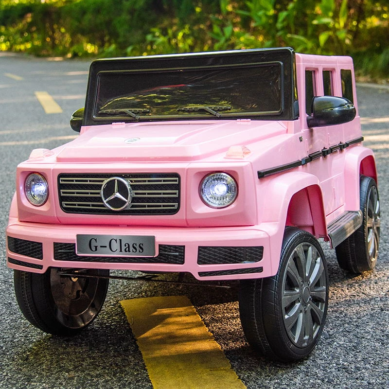 奔驰儿童电动车四轮越野遥控汽车小孩玩具车宝宝电瓶车可坐人